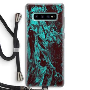 CaseCompany Ice Age: Samsung Galaxy S10 Plus Transparant Hoesje met koord