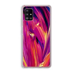 CaseCompany Phoenix: Samsung Galaxy A51 5G Transparant Hoesje