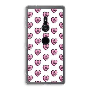 CaseCompany GIRL POWER: Sony Xperia XZ2 Transparant Hoesje