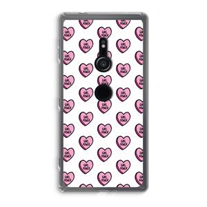 CaseCompany GIRL POWER: Sony Xperia XZ2 Transparant Hoesje