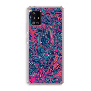 CaseCompany Sleeping Dreams: Samsung Galaxy A51 5G Transparant Hoesje