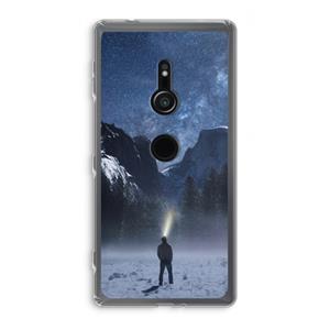 CaseCompany Wanderlust: Sony Xperia XZ2 Transparant Hoesje