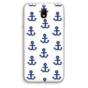 CaseCompany Ankers: Samsung Galaxy J7 (2017) Transparant Hoesje