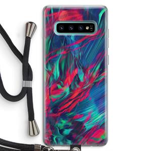 CaseCompany Pilgrims Of The Sea: Samsung Galaxy S10 Plus Transparant Hoesje met koord