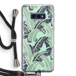 CaseCompany This Sh*t Is Bananas: Samsung Galaxy S10e Transparant Hoesje met koord