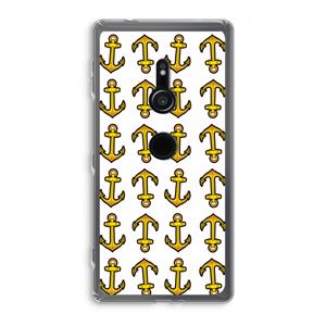 CaseCompany Musketon Anchor: Sony Xperia XZ2 Transparant Hoesje