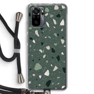 CaseCompany Terrazzo N°19: Xiaomi Redmi Note 10 Pro Transparant Hoesje met koord