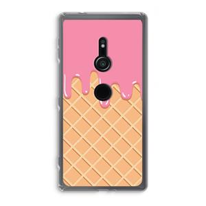 CaseCompany Ice cream: Sony Xperia XZ2 Transparant Hoesje