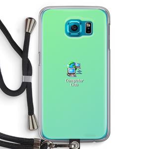 CaseCompany Win98: Samsung Galaxy S6 Transparant Hoesje met koord
