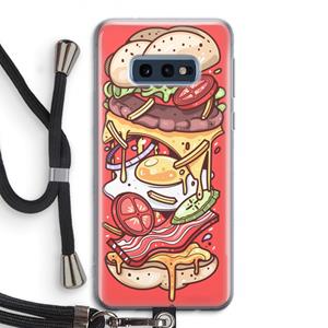 CaseCompany Diet Coke Please: Samsung Galaxy S10e Transparant Hoesje met koord