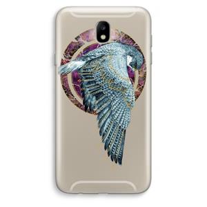 CaseCompany Golden Falcon: Samsung Galaxy J7 (2017) Transparant Hoesje