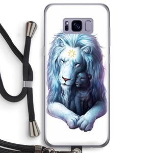 CaseCompany Child Of Light: Samsung Galaxy S8 Transparant Hoesje met koord