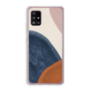 CaseCompany Geo #1: Samsung Galaxy A51 5G Transparant Hoesje
