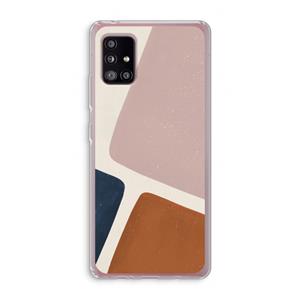 CaseCompany Geo #2: Samsung Galaxy A51 5G Transparant Hoesje