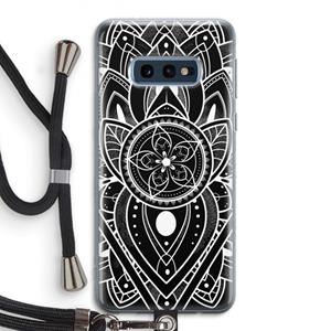 CaseCompany It's Complicated: Samsung Galaxy S10e Transparant Hoesje met koord