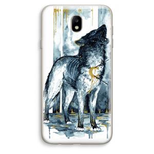 CaseCompany Bleeding Soul: Samsung Galaxy J7 (2017) Transparant Hoesje