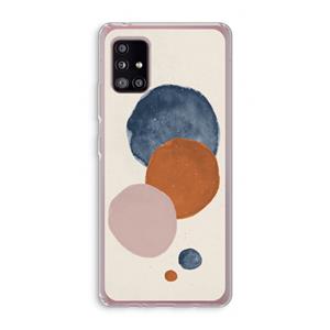 CaseCompany Geo #4: Samsung Galaxy A51 5G Transparant Hoesje