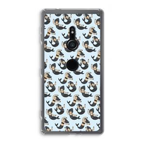 CaseCompany Zeemeermin: Sony Xperia XZ2 Transparant Hoesje