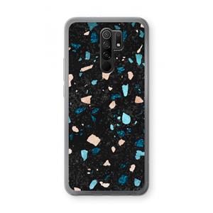 CaseCompany Terrazzo N°11: Xiaomi Redmi 9 Transparant Hoesje