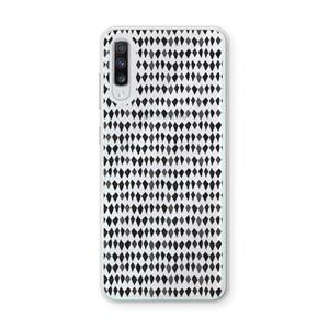 CaseCompany Crazy shapes: Samsung Galaxy A70 Transparant Hoesje