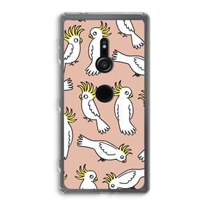 CaseCompany Papegaai: Sony Xperia XZ2 Transparant Hoesje