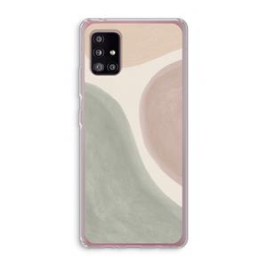 CaseCompany Geo #6: Samsung Galaxy A51 5G Transparant Hoesje