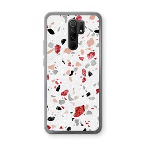 CaseCompany Terrazzo N°12: Xiaomi Redmi 9 Transparant Hoesje