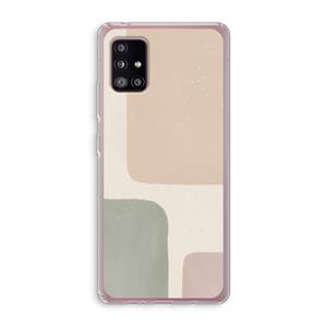 CaseCompany Geo #7: Samsung Galaxy A51 5G Transparant Hoesje