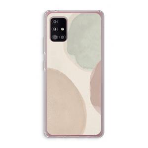 CaseCompany Geo #8: Samsung Galaxy A51 5G Transparant Hoesje