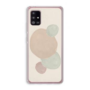 CaseCompany Geo #9: Samsung Galaxy A51 5G Transparant Hoesje
