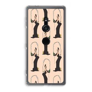 CaseCompany Pop Some Kim: Sony Xperia XZ2 Transparant Hoesje