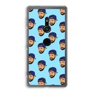 CaseCompany Drake Away: Sony Xperia XZ2 Transparant Hoesje