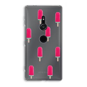 CaseCompany Waterijsje: Sony Xperia XZ2 Transparant Hoesje
