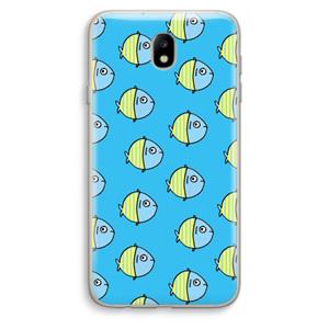 CaseCompany Visjes: Samsung Galaxy J7 (2017) Transparant Hoesje