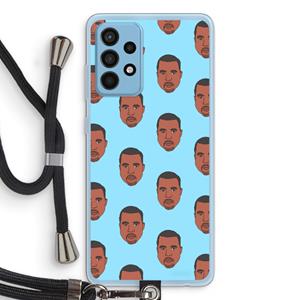 CaseCompany Kanye Call Me℃: Samsung Galaxy A52 Transparant Hoesje met koord