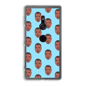 CaseCompany Kanye Call Me℃: Sony Xperia XZ2 Transparant Hoesje