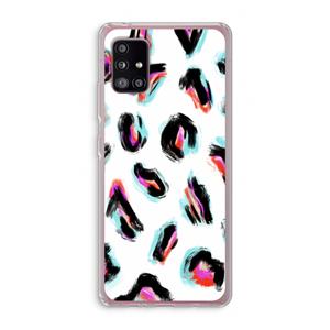 CaseCompany Cheetah color: Samsung Galaxy A51 5G Transparant Hoesje