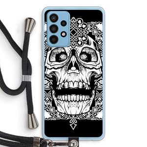 CaseCompany Seek & Destroy: Samsung Galaxy A52 Transparant Hoesje met koord