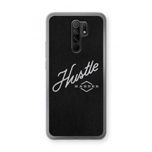 CaseCompany Hustle: Xiaomi Redmi 9 Transparant Hoesje
