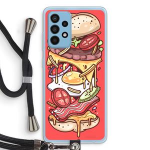 CaseCompany Diet Coke Please: Samsung Galaxy A52 Transparant Hoesje met koord