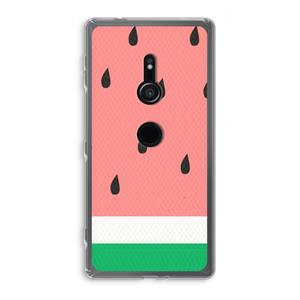 CaseCompany Watermeloen: Sony Xperia XZ2 Transparant Hoesje