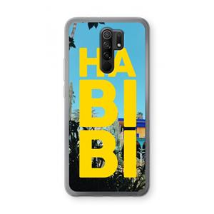 CaseCompany Habibi Majorelle : Xiaomi Redmi 9 Transparant Hoesje