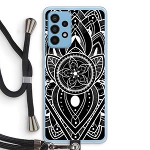 CaseCompany It's Complicated: Samsung Galaxy A52 Transparant Hoesje met koord