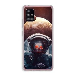 CaseCompany Voyager: Samsung Galaxy A51 5G Transparant Hoesje