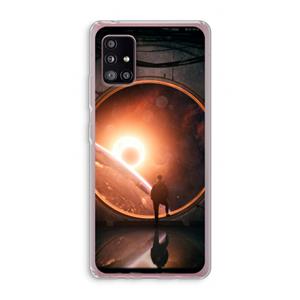 CaseCompany Ephemeral: Samsung Galaxy A51 5G Transparant Hoesje