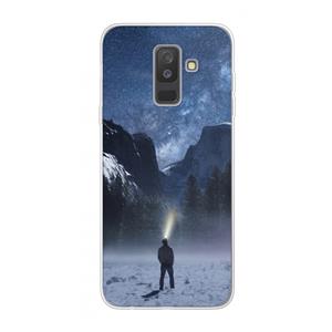 CaseCompany Wanderlust: Samsung Galaxy A6 Plus (2018) Transparant Hoesje