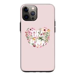 CaseCompany GRL PWR Flower: iPhone 12 Tough Case