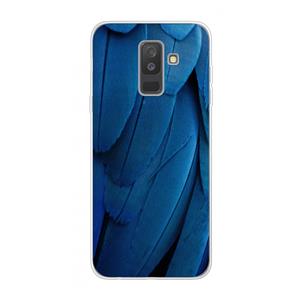 CaseCompany Pauw: Samsung Galaxy A6 Plus (2018) Transparant Hoesje