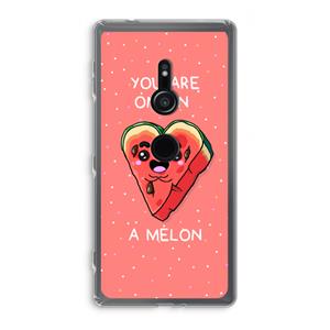 CaseCompany One In A Melon: Sony Xperia XZ2 Transparant Hoesje