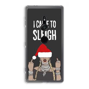 CaseCompany Came To Sleigh: Sony Xperia XZ2 Transparant Hoesje